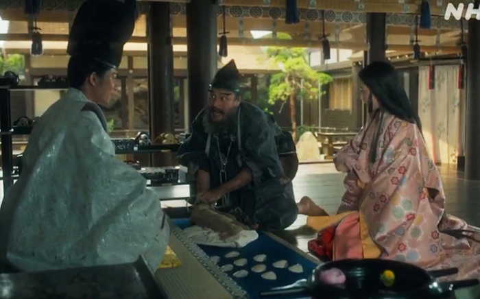 【鎌倉殿の13人】千世が貝殻をきれいに並べてたのに和田がいきなりやってきたシーンちょっと引いたわ